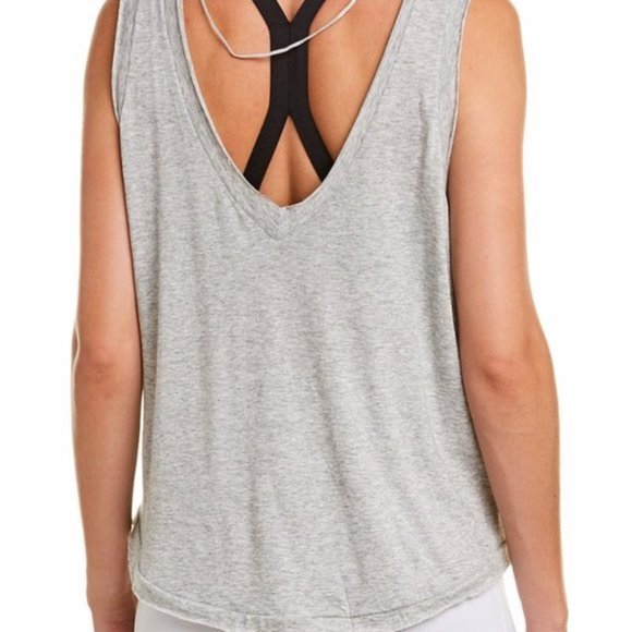 NWT FREE PEOPLE Movement Henry Tank - Gray - NWT - Picture 3 of 4